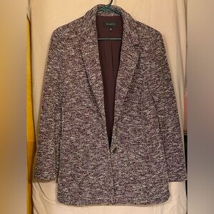 Women’s Talbots Purple Overcoat.